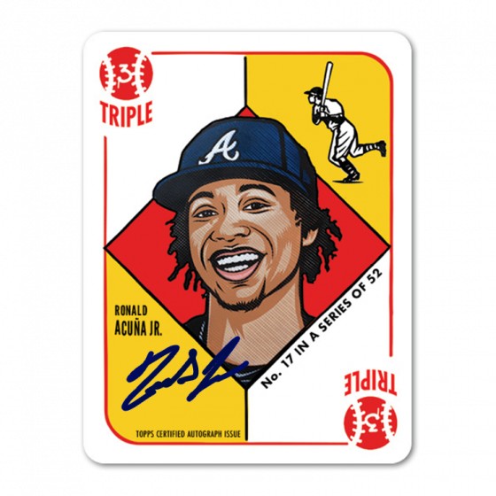 Ronald Acuña Jr. — 1951 Topps by Blake Jamieson - Thumbnail 2