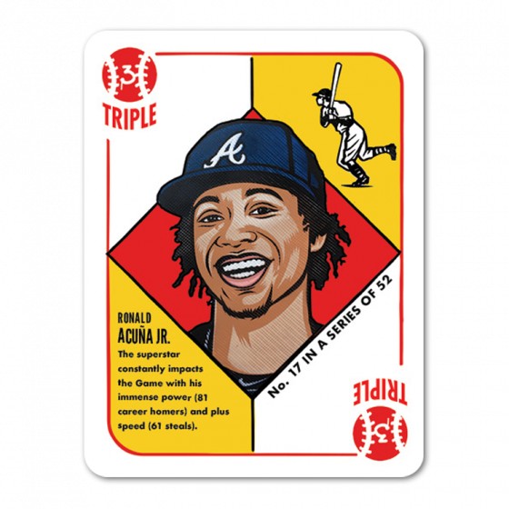Ronald Acuña Jr. — 1951 Topps by Blake Jamieson