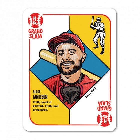Blake Jamieson (Artist Card) — 1951 Topps by Blake Jamieson