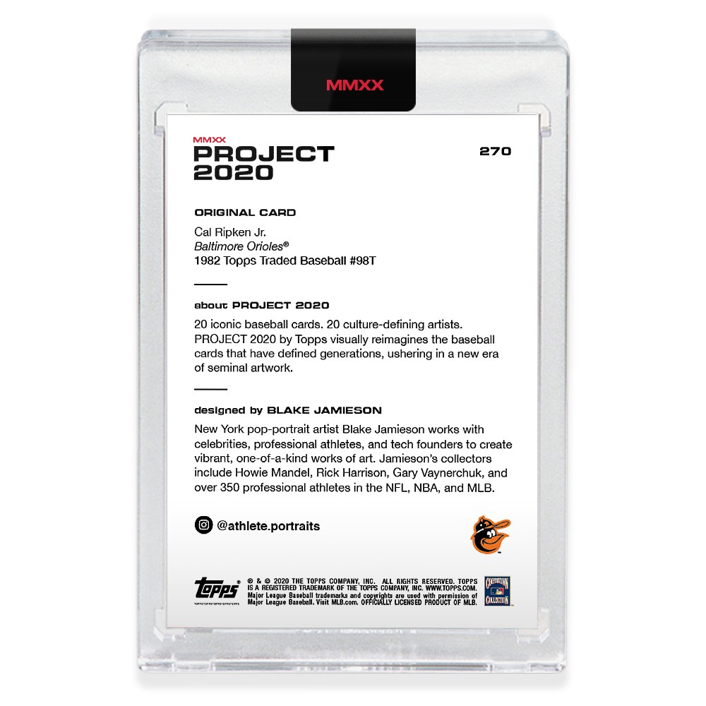 Cal Ripken Jr — Topps Project 2020 - Thumbnail 2