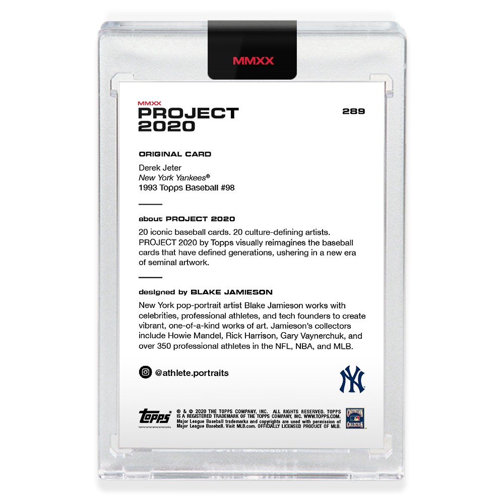 Derek Jeter — Topps Project 2020 - Thumbnail 2