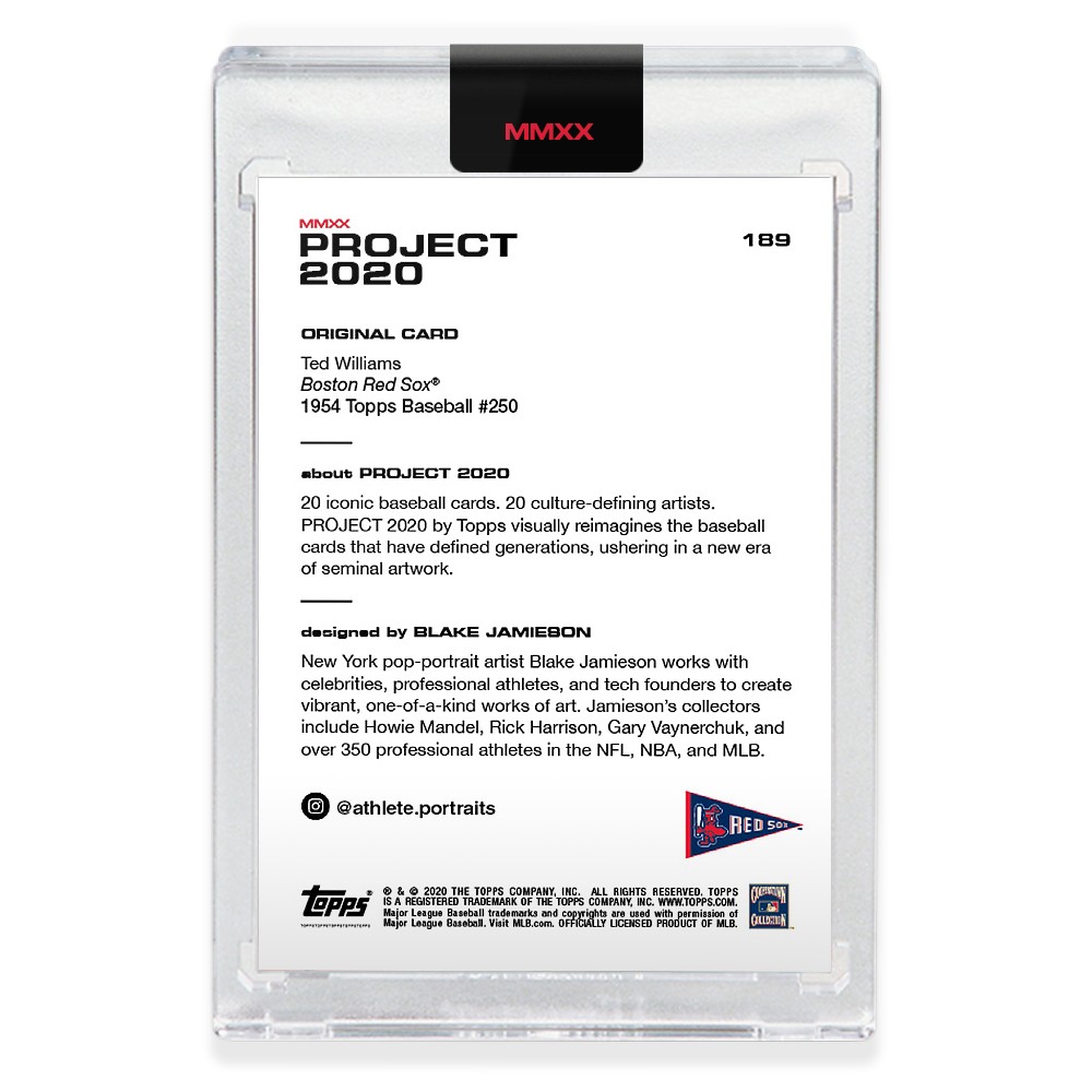 Ted Williams — Topps Project 2020 - Thumbnail 2