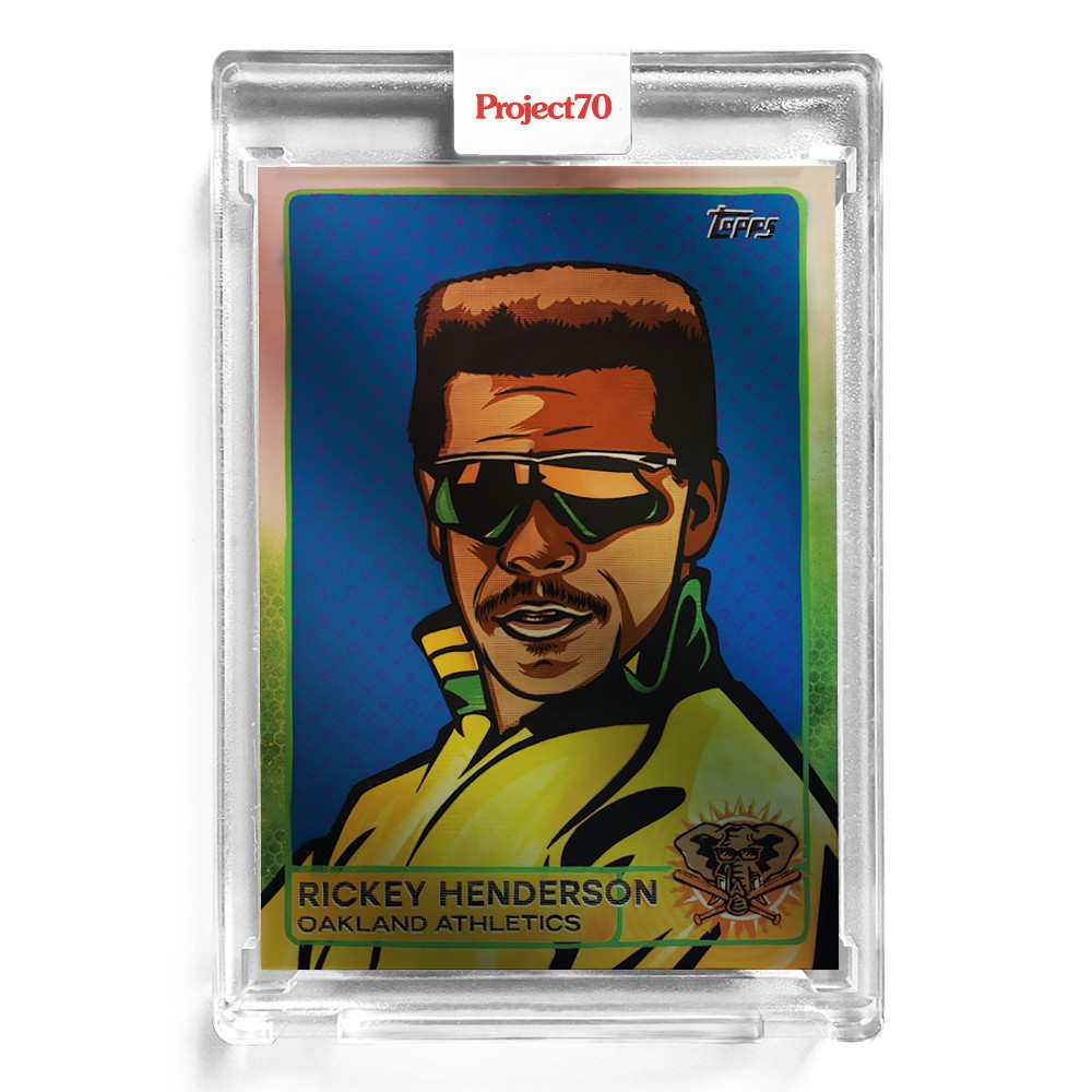 Rickey Henderson — Topps Project70 - Thumbnail 3