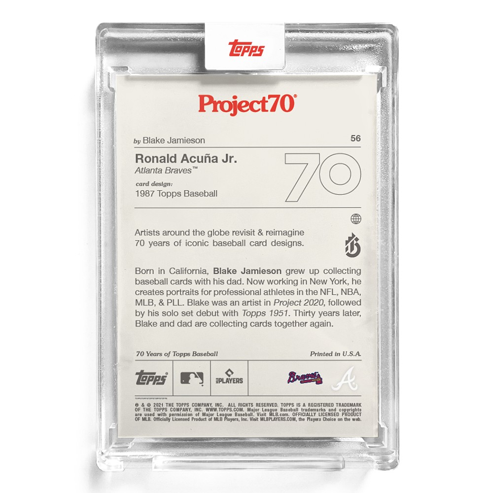 Ronald Acuña Jr. — Topps Project70 - Thumbnail 2
