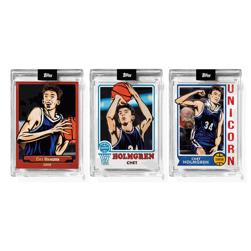 Topps Chet Holmgren - Artist Set (3)