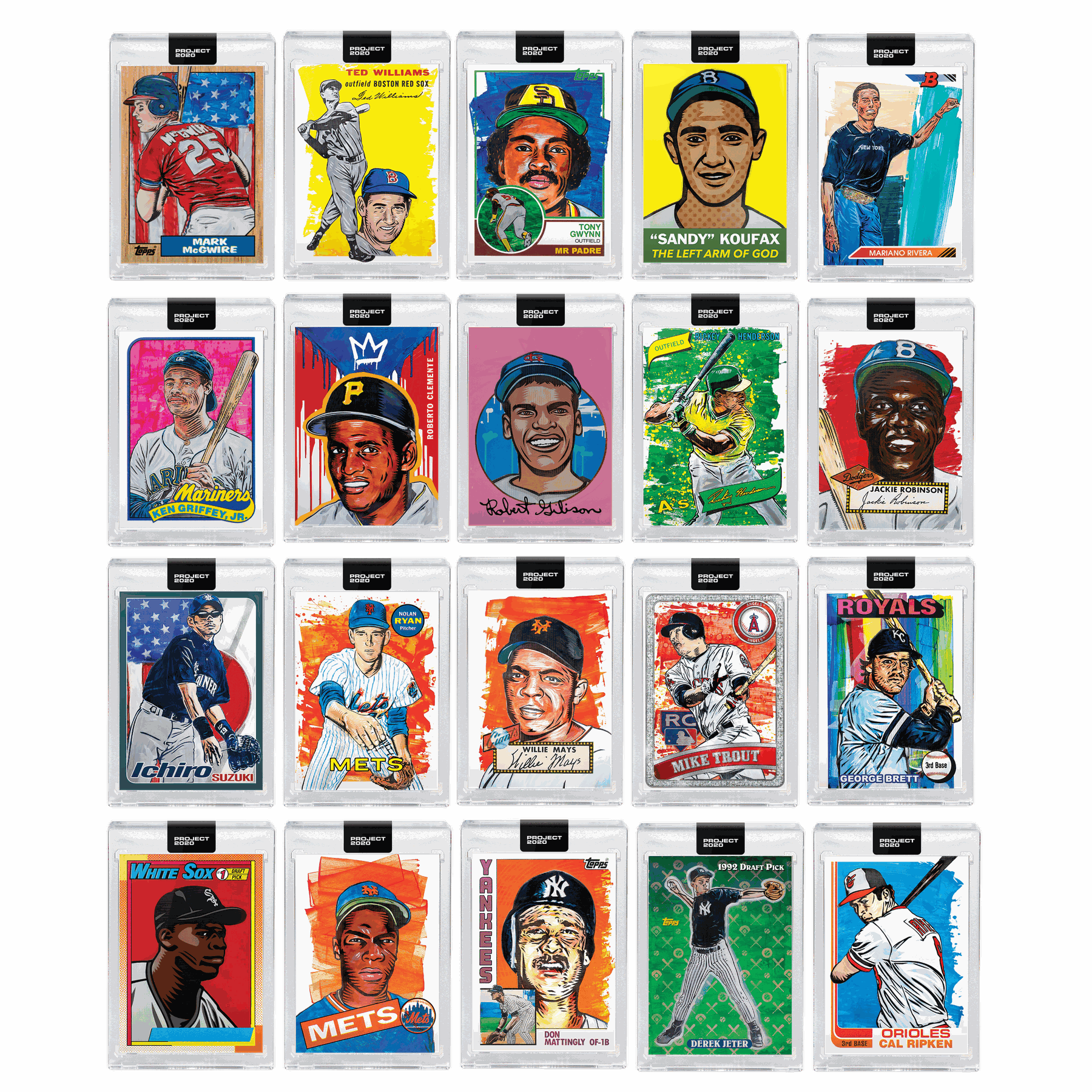 Topps Project 2020 ARTIST SET (20)